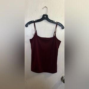 Express- Burgundy tank top